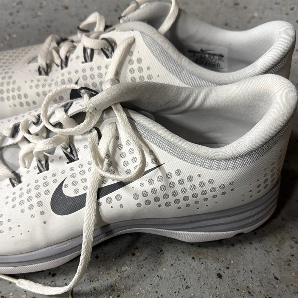 New Nike Golf White Athletic Shoes